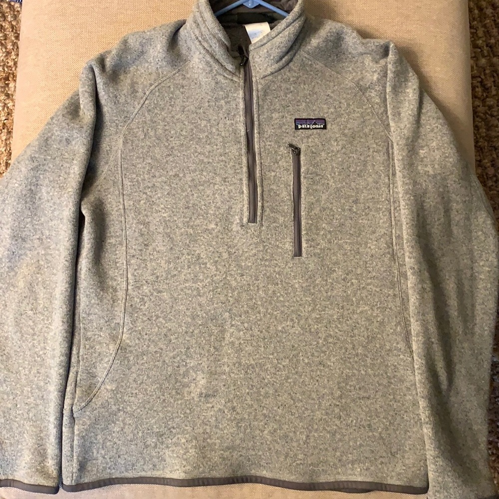 Patagonia grey better sweater
